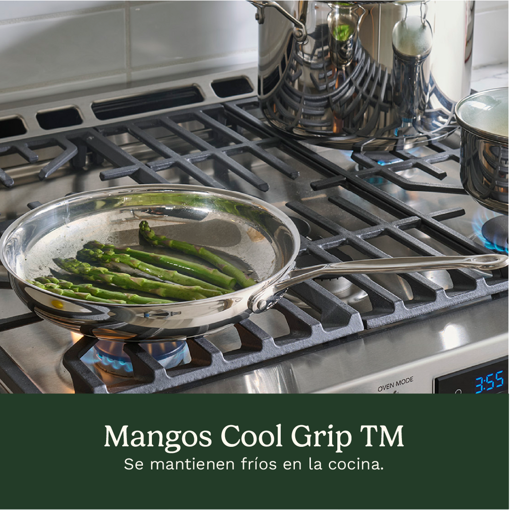 Set de Ollas de Acero Inoxidable de 11 piezas Chef ́s Classic™ de Cuisinart®