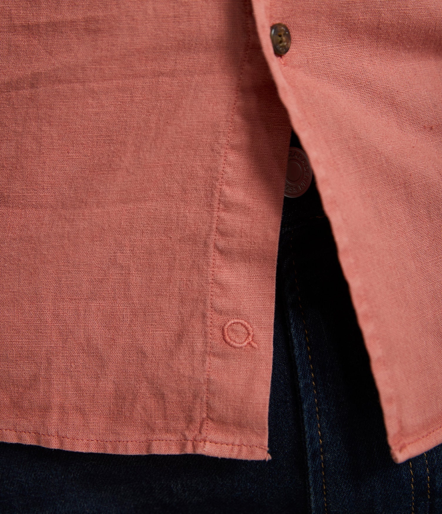 Camisa Hombre Silven M/Larga Terracota