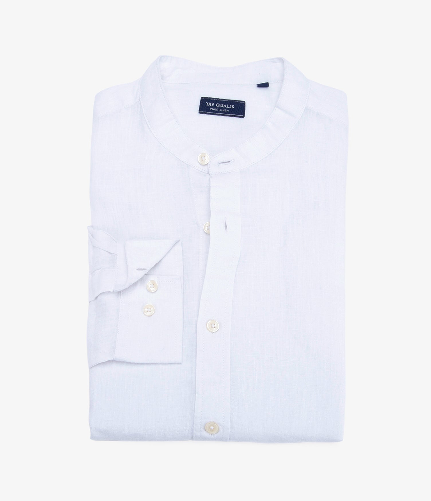 Camisa Hombre Lino Soria Blanco